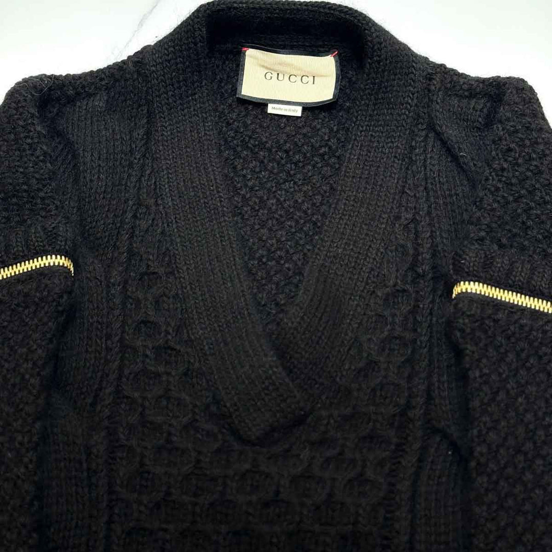 Gucci Black Wool Sweater Clothing M