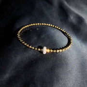 Natural White Diamond Bracelet 0.42ct,18K Yellow Gold