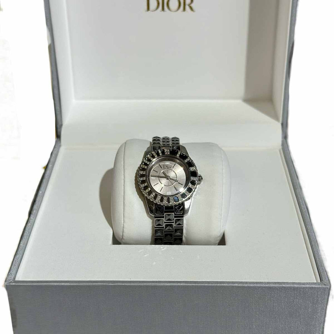 Dior Christal Ladies Watch with Diamonds Quartz 28MM