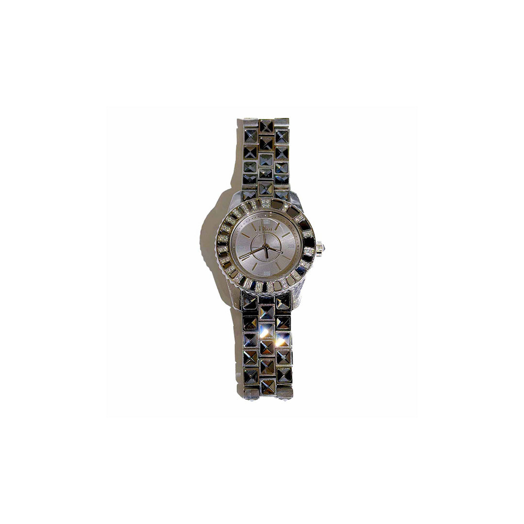 Dior Christal Ladies Watch with Diamonds Quartz 28MM