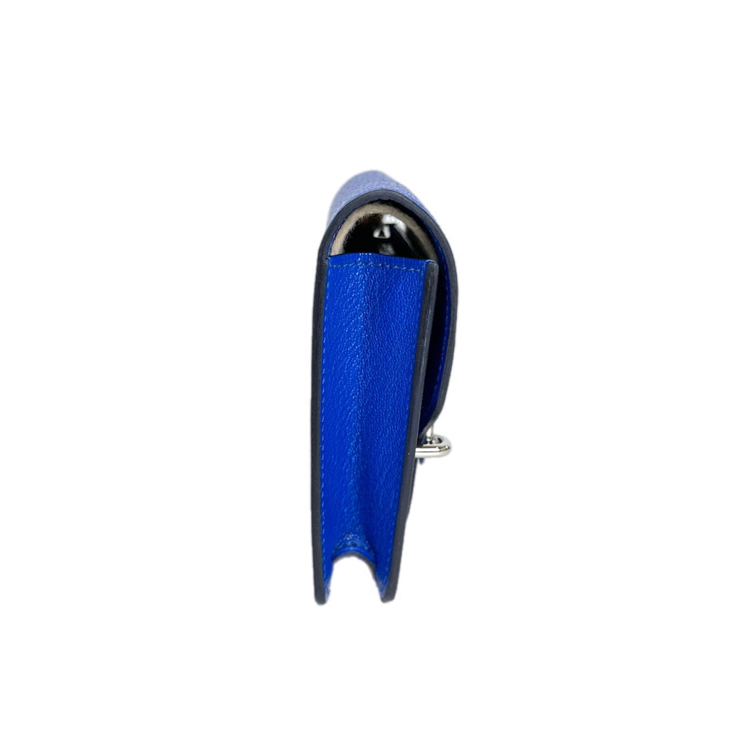 Hermes 71 Blue France Roulis Slim Mysore Bag