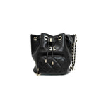 Chanel Black Business Affinity Drawstring Bucket Bag - Jiaxyk