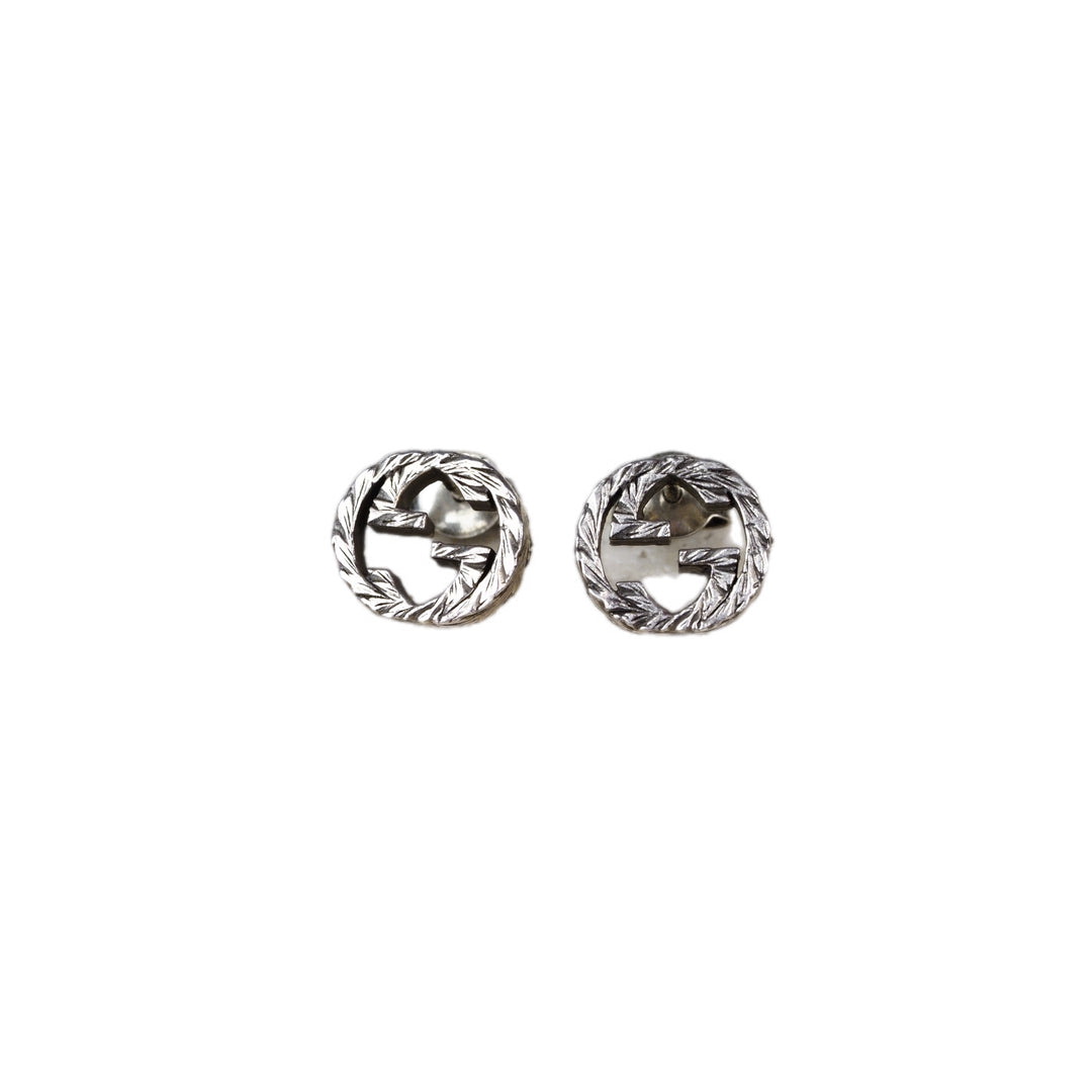 Gucci GG  Silver Earring