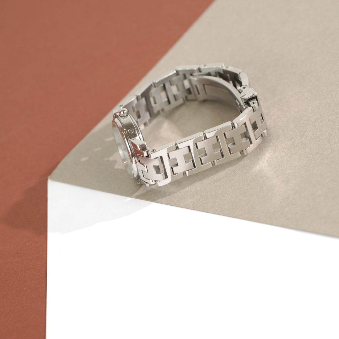 Hermes Clipper Steel Quartz Watch