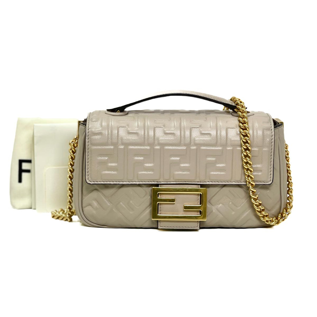 Fendi Small Nude Baguette Bag