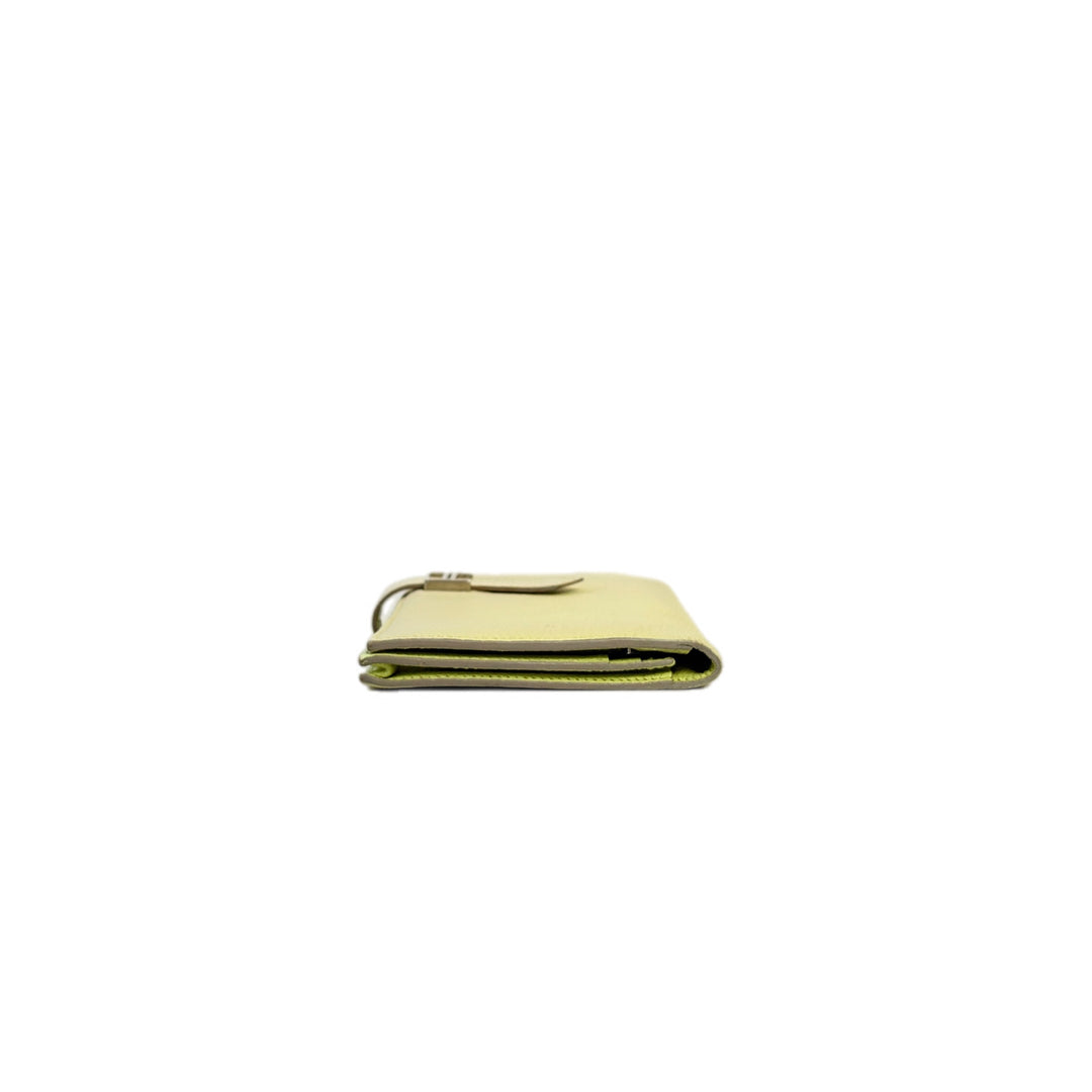 Hermes Long Bearn Wallet Yellow