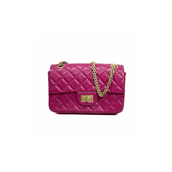 Chanel Mini Purple 2.55 Reissue Bag - Jiaxyk