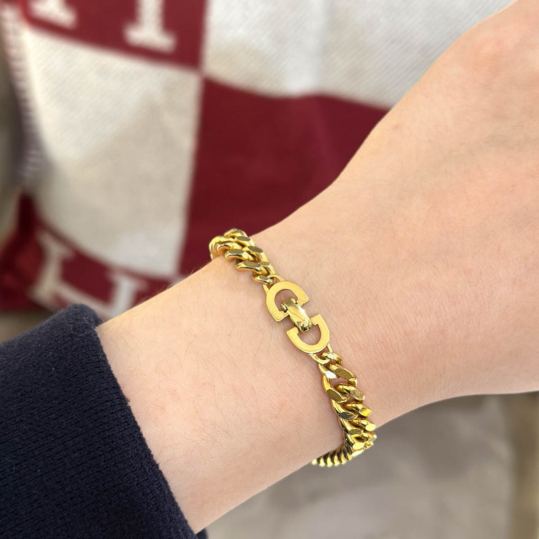 Dior Vintage Gold Fashion Bracelt