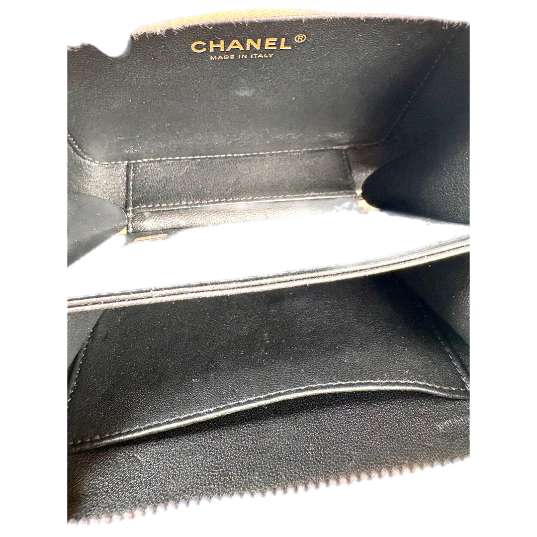 Chanel Mini Cream Vanity Box Bag