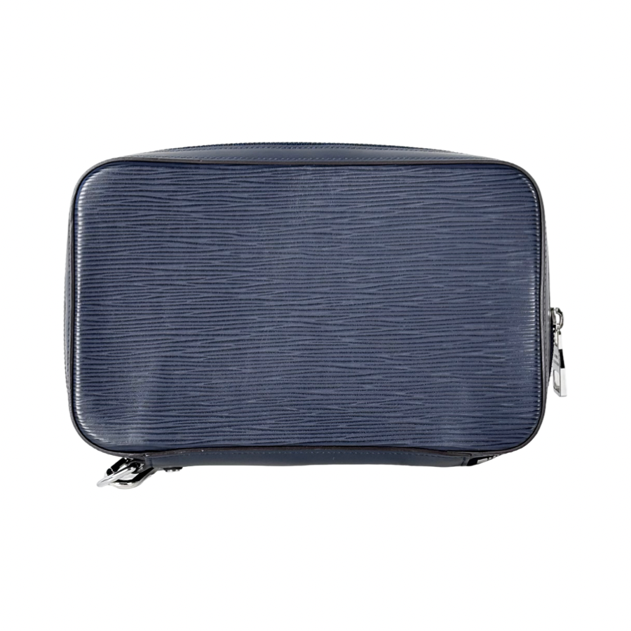 Louis Vuitton Men’s Clutch Bag Epi Leather Blue