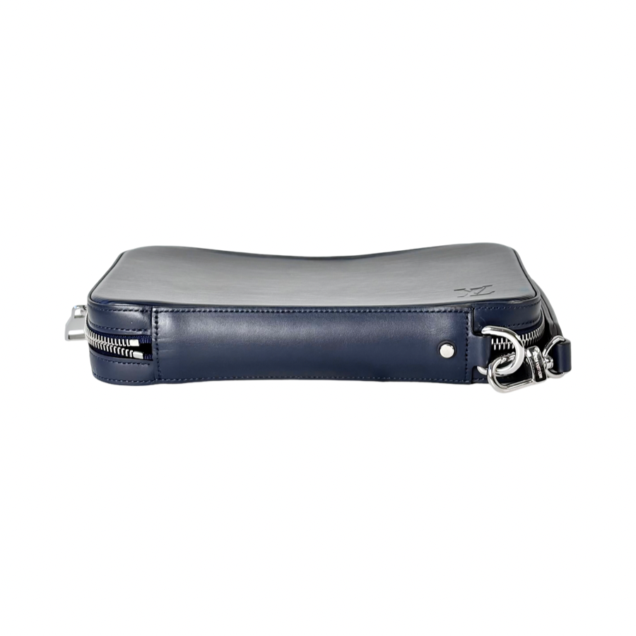 Louis Vuitton Men’s Clutch Bag Epi Leather Blue