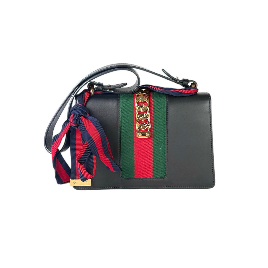 Gucci Sylvie  Small Black Bag