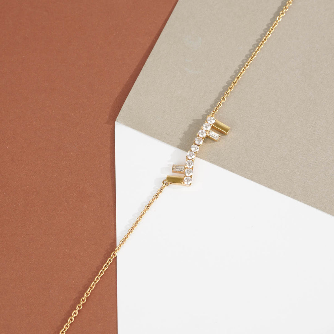 Fendi Vintage Gold FF Fashion Necklace