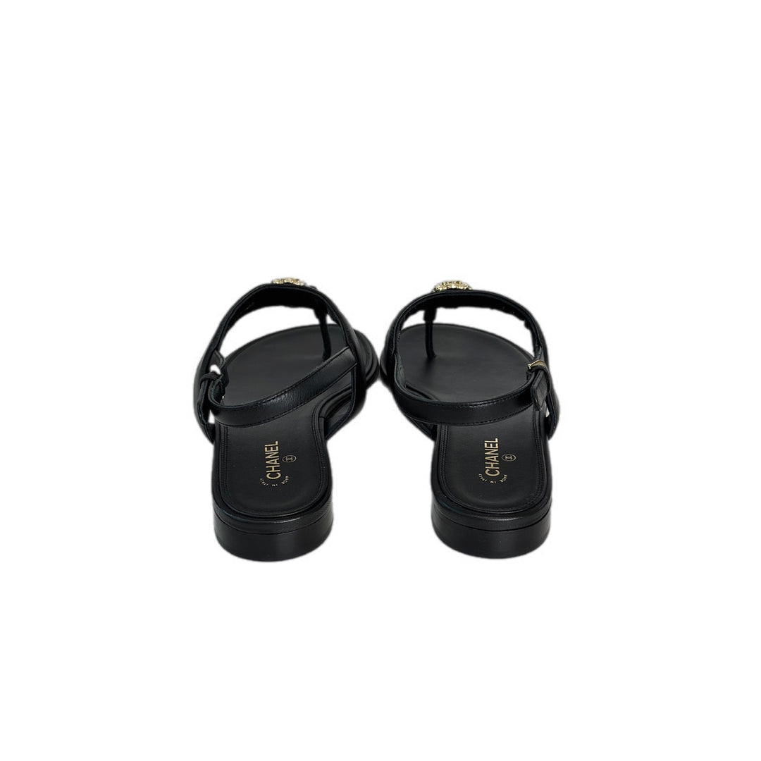 Chanel Sandle Black #40