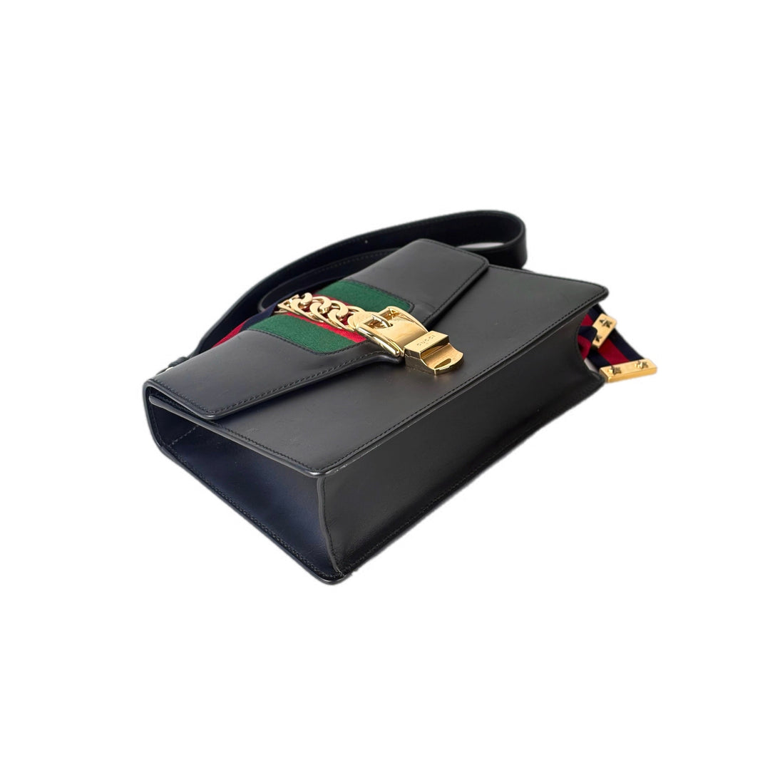 Gucci Sylvie  Small Black Bag