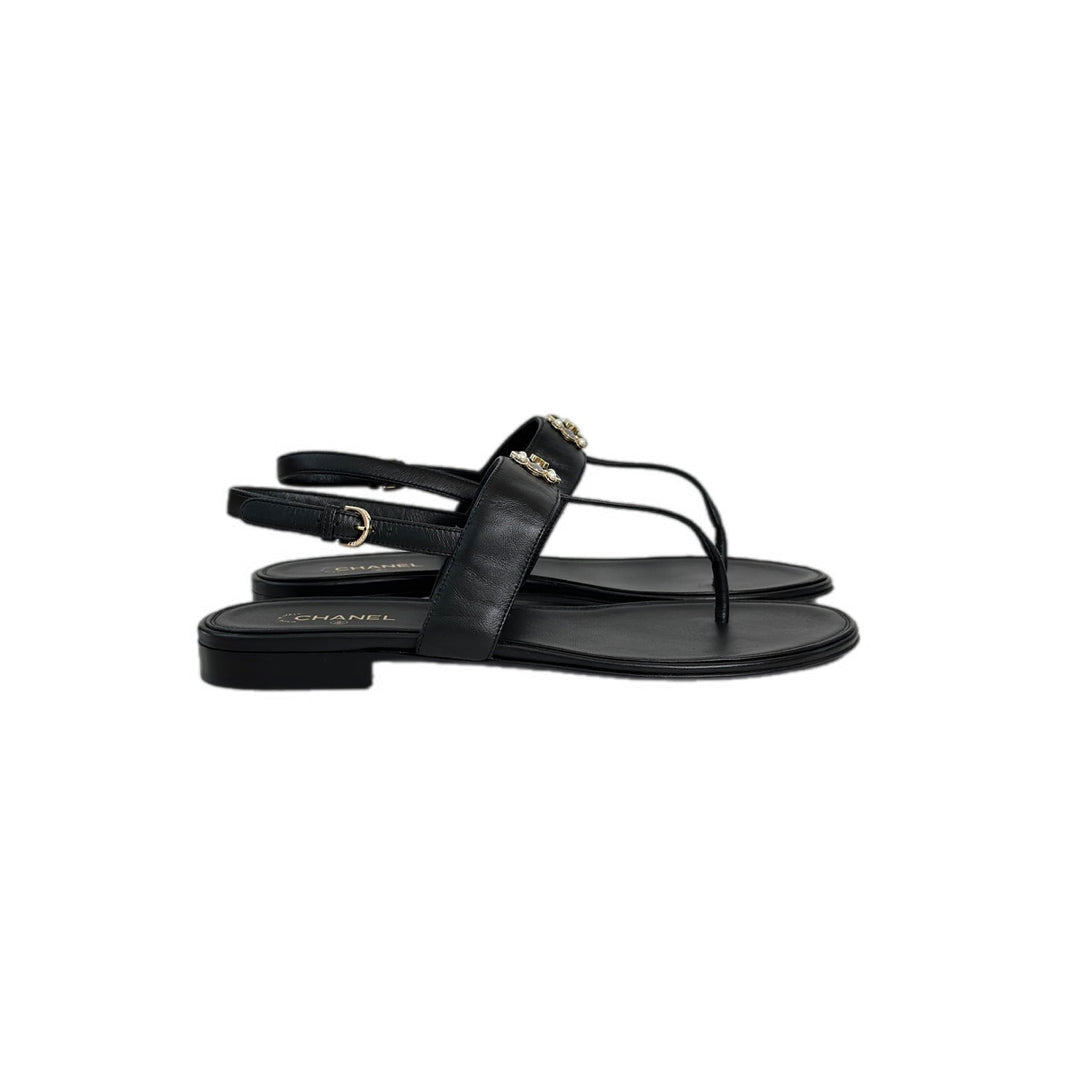Chanel Sandle Black #40