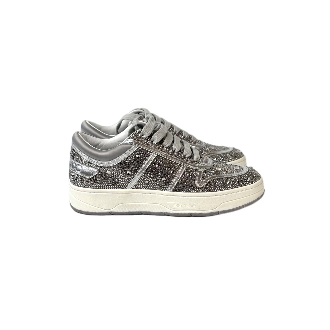 Jimmy Choo Hawaii Crystal Embellished 35