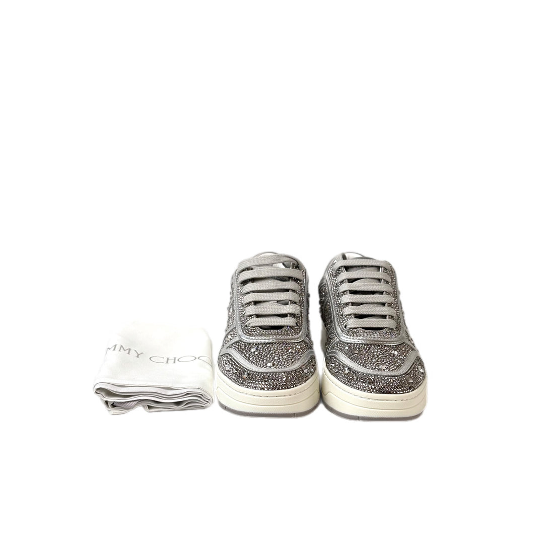 Jimmy Choo Hawaii Crystal Embellished 35