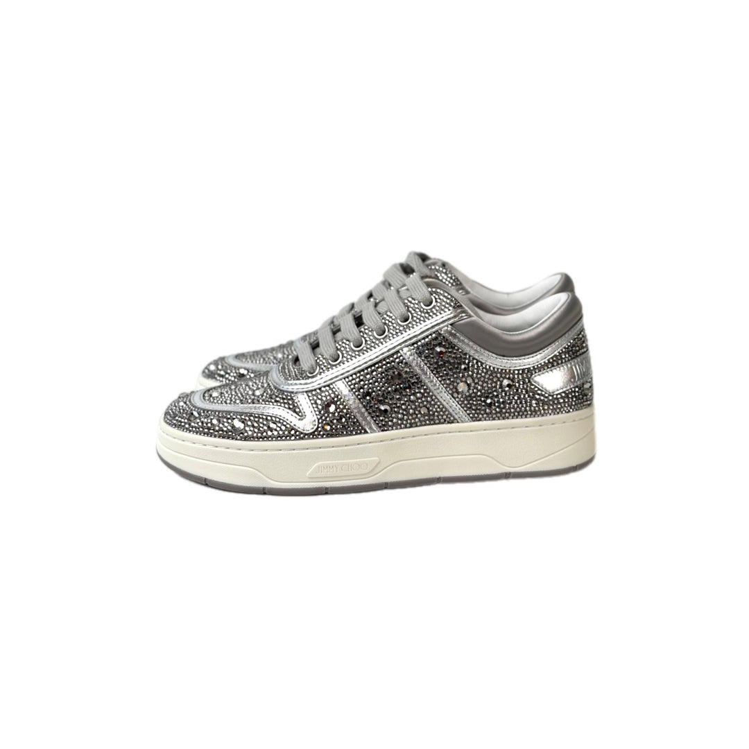 Jimmy Choo Hawaii Crystal Embellished 35