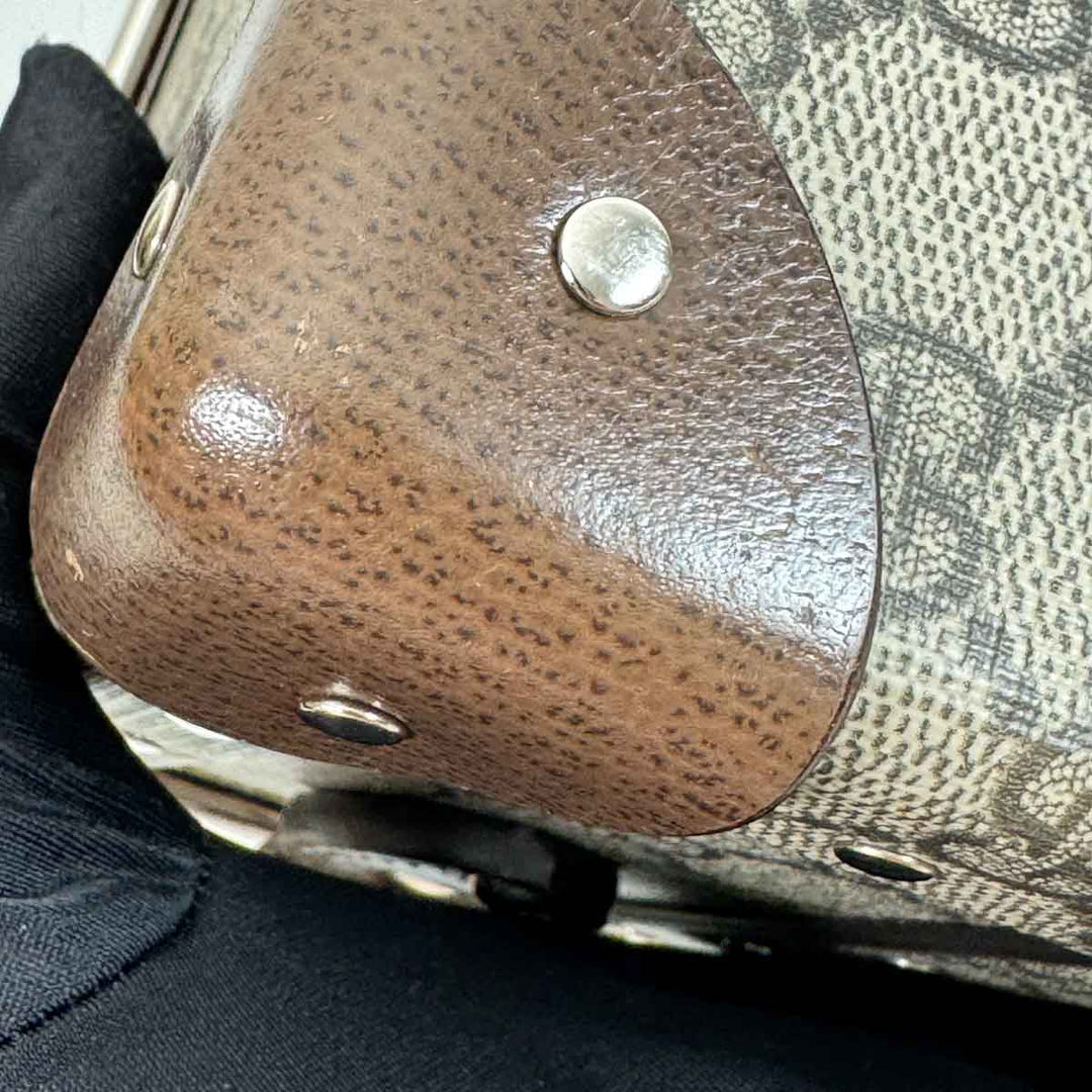 Gucci Bamboo Trotter GG Beauty Case Bag