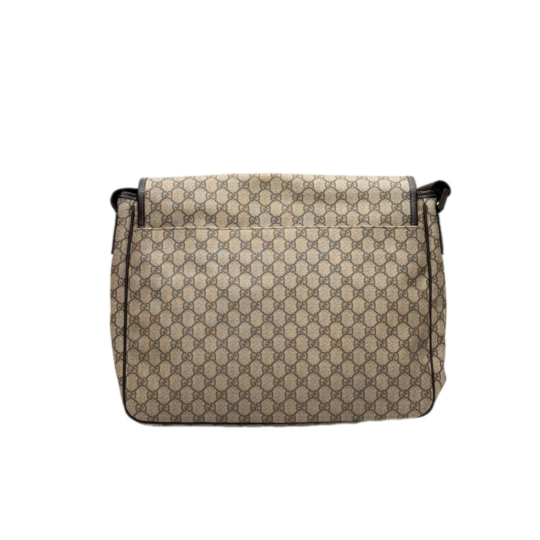 Gucci Men’s Bag GG Supreme Canvas Crossbody Messenger Bag