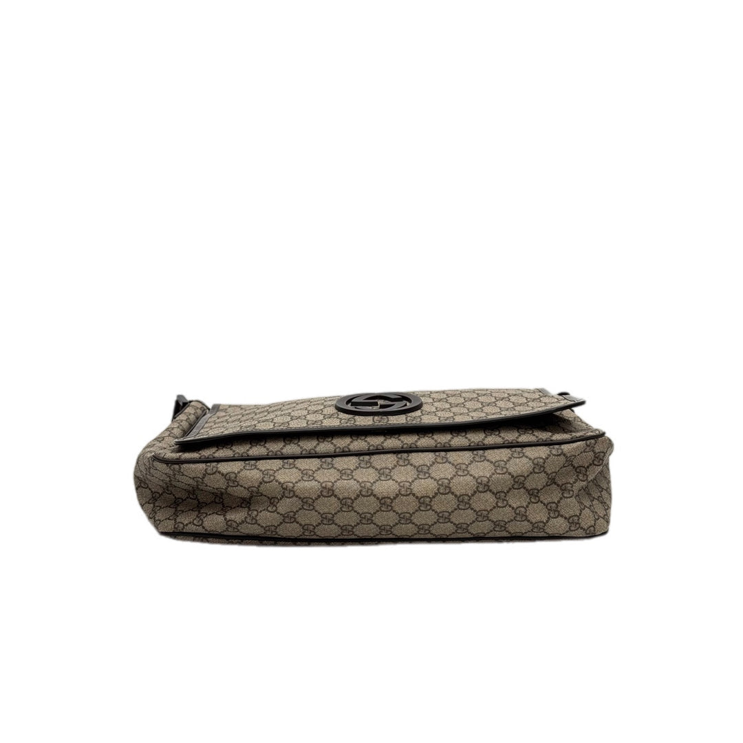 Gucci Men’s Bag GG Supreme Canvas Crossbody Messenger Bag