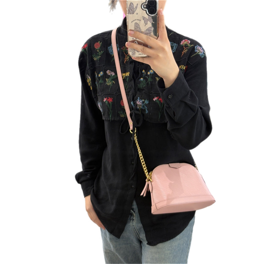 Louis Vuitton Pink Mini Alma Bag