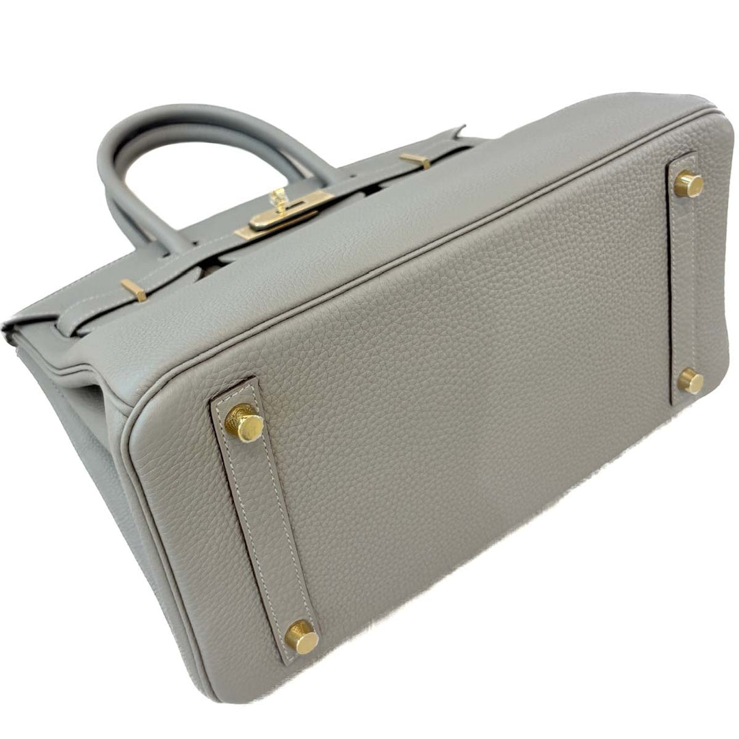 Hermes Birkin 30cm Gris Meyer Togo Bag