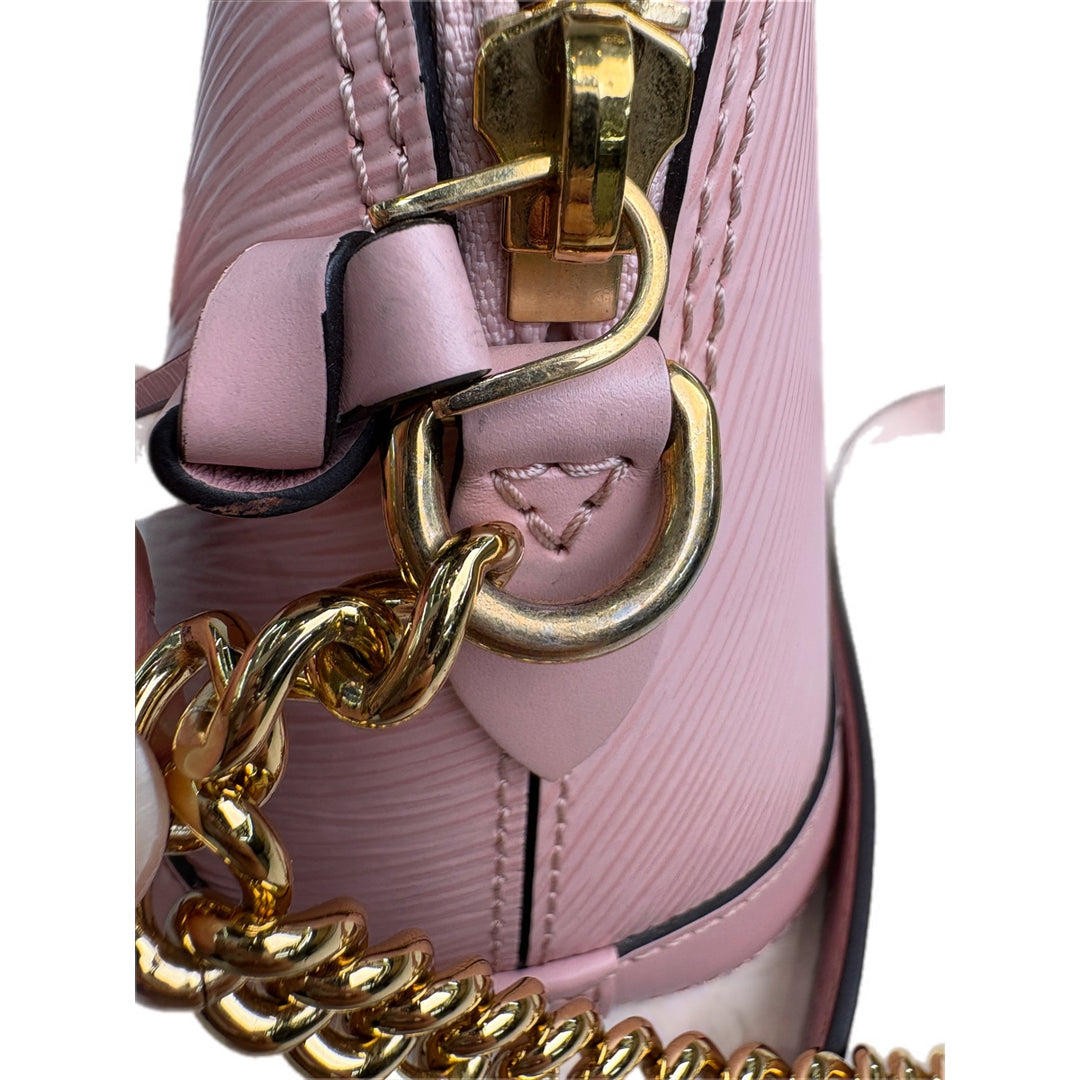 Louis Vuitton Pink Mini Alma Bag