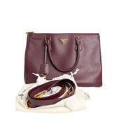 Prada Saffiano Bag Med Red