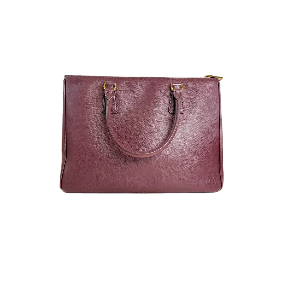 Prada Saffiano Bag Med Red