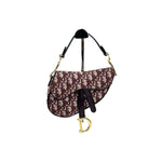 Dior Burgundy Mini Saddle Bag - Jiaxyk