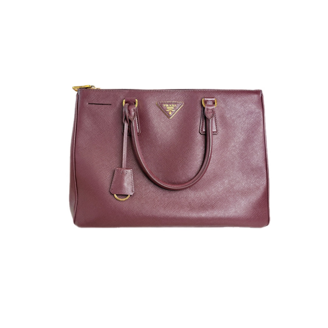 Prada Saffiano Bag Med Red