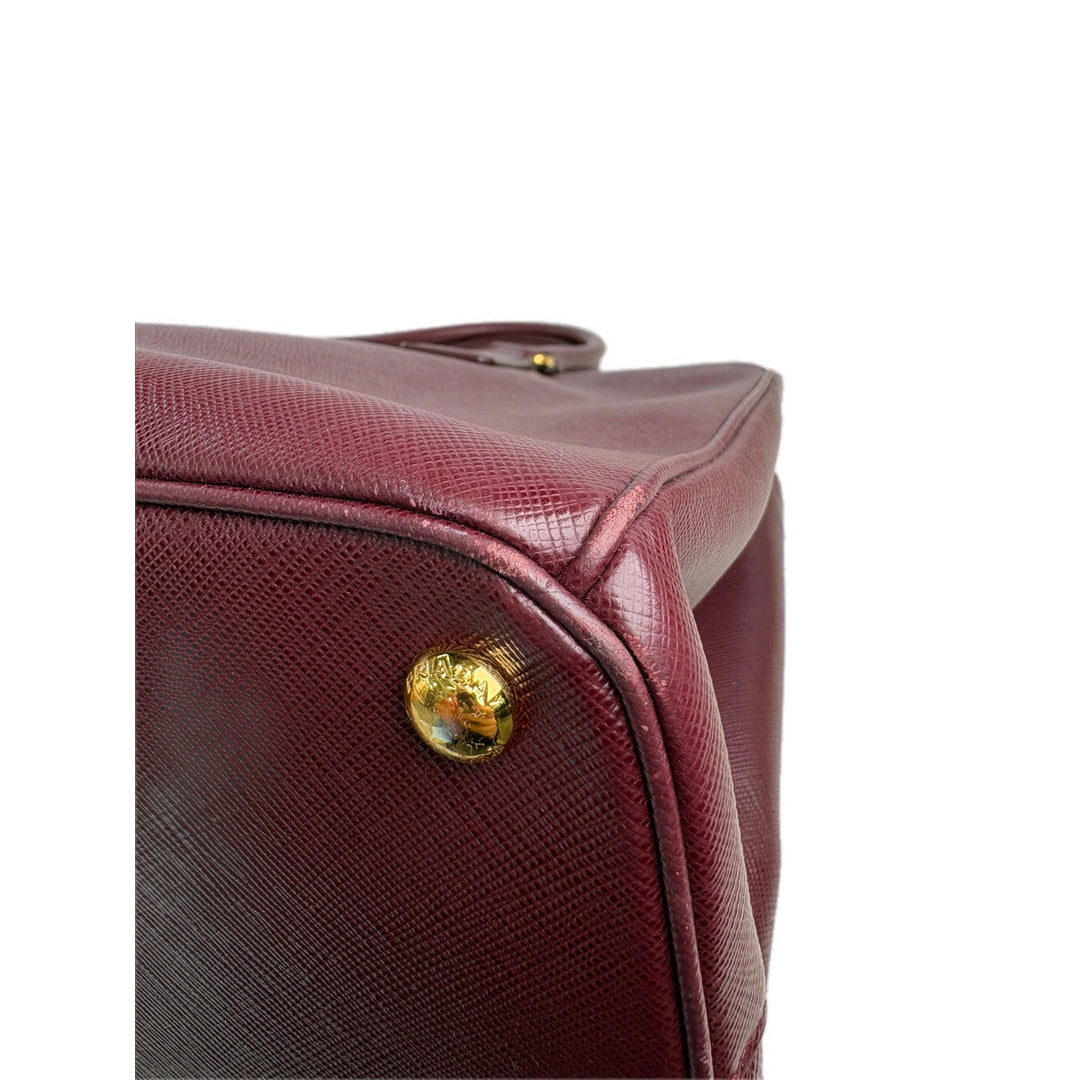 Prada Saffiano Bag Med Red