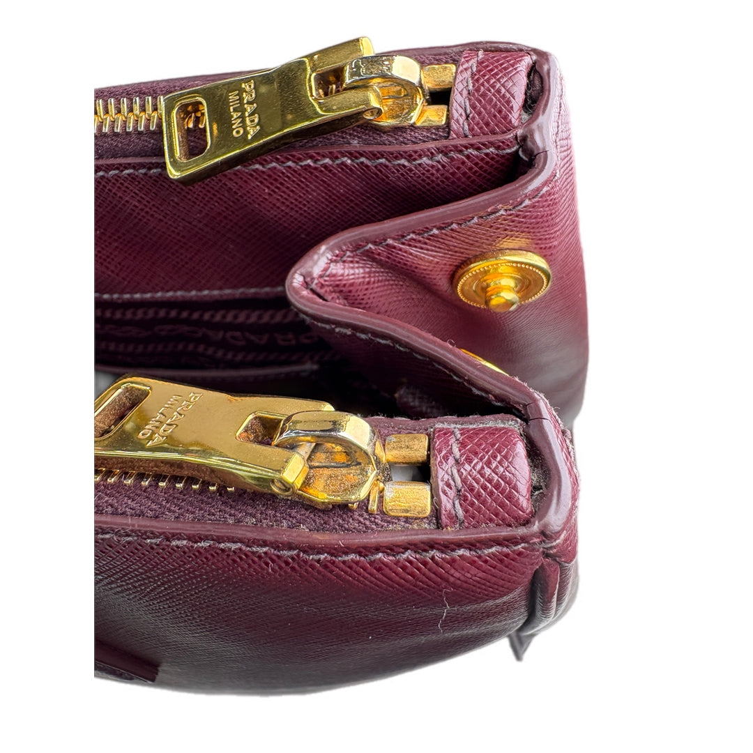 Prada Saffiano Bag Med Red