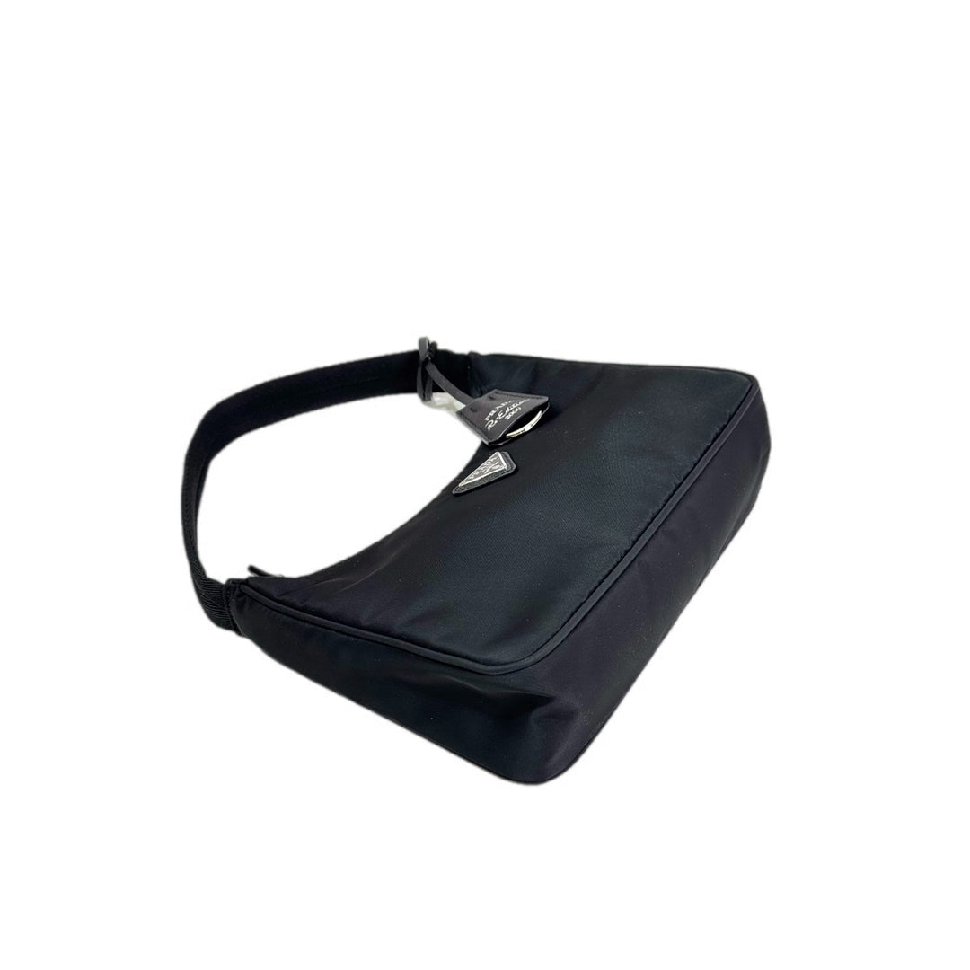 Prada Re-edition 2000 Re-Nylon Black Mini Bag 180D