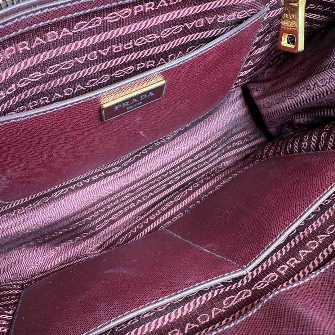 Prada Saffiano Bag Med Red