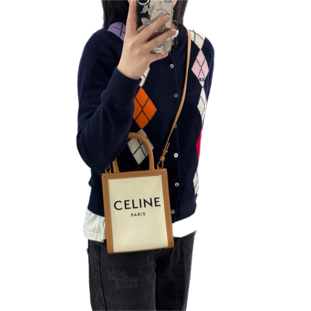 Celine Mini Vertical Cabas Bag