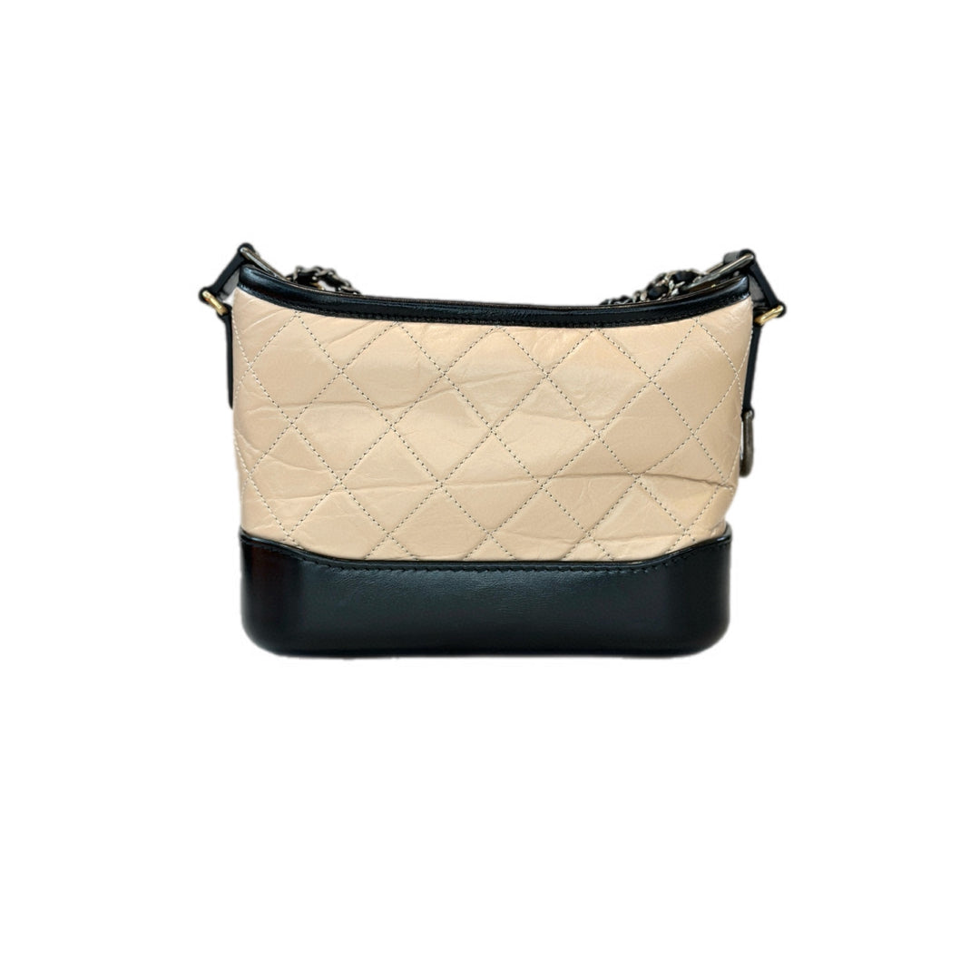 Chanel Gabrielle Small Black/Beige Bag