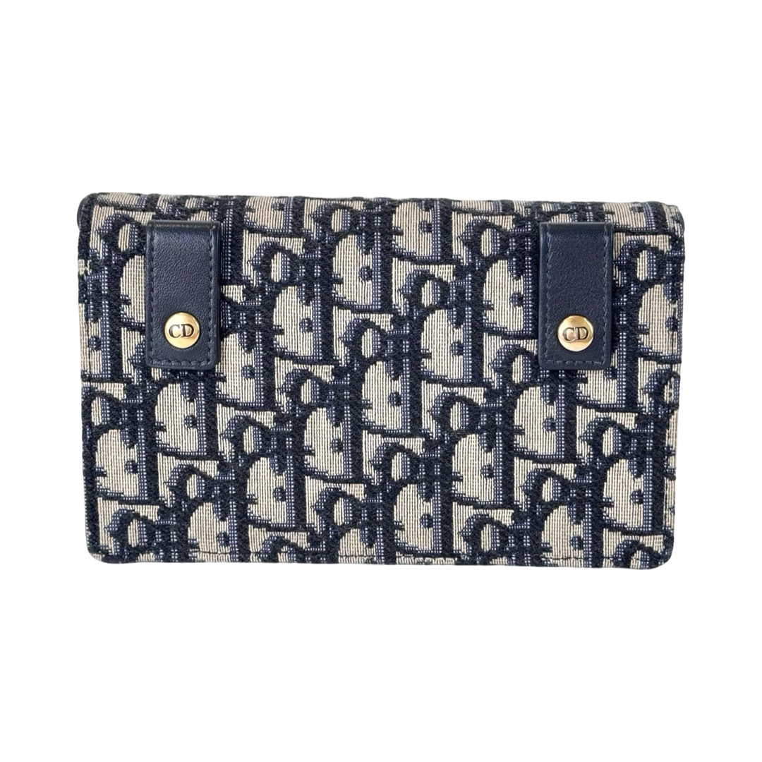 Dior Saddle Belt Pouch Bag Oblique Jacquard