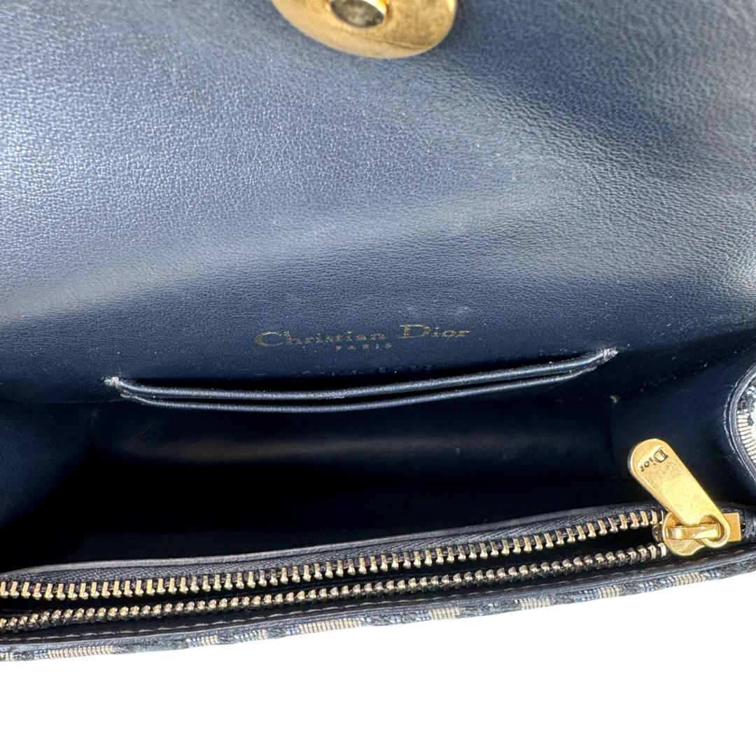 Dior Saddle Belt Pouch Bag Oblique Jacquard