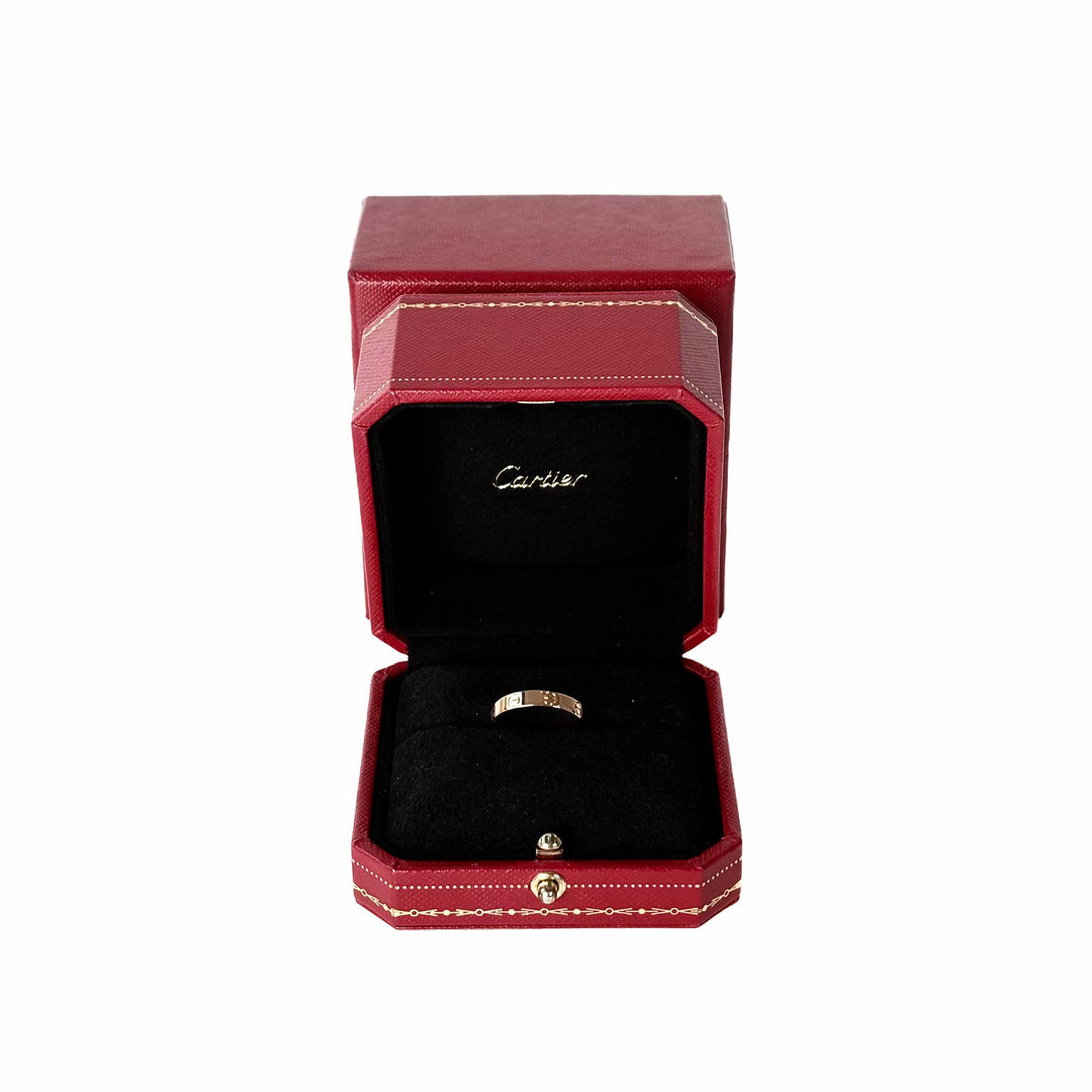 Cartier Love Ring Rose Gold #52