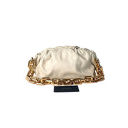 Bottega Veneta Cream The Pouch Medium Chain