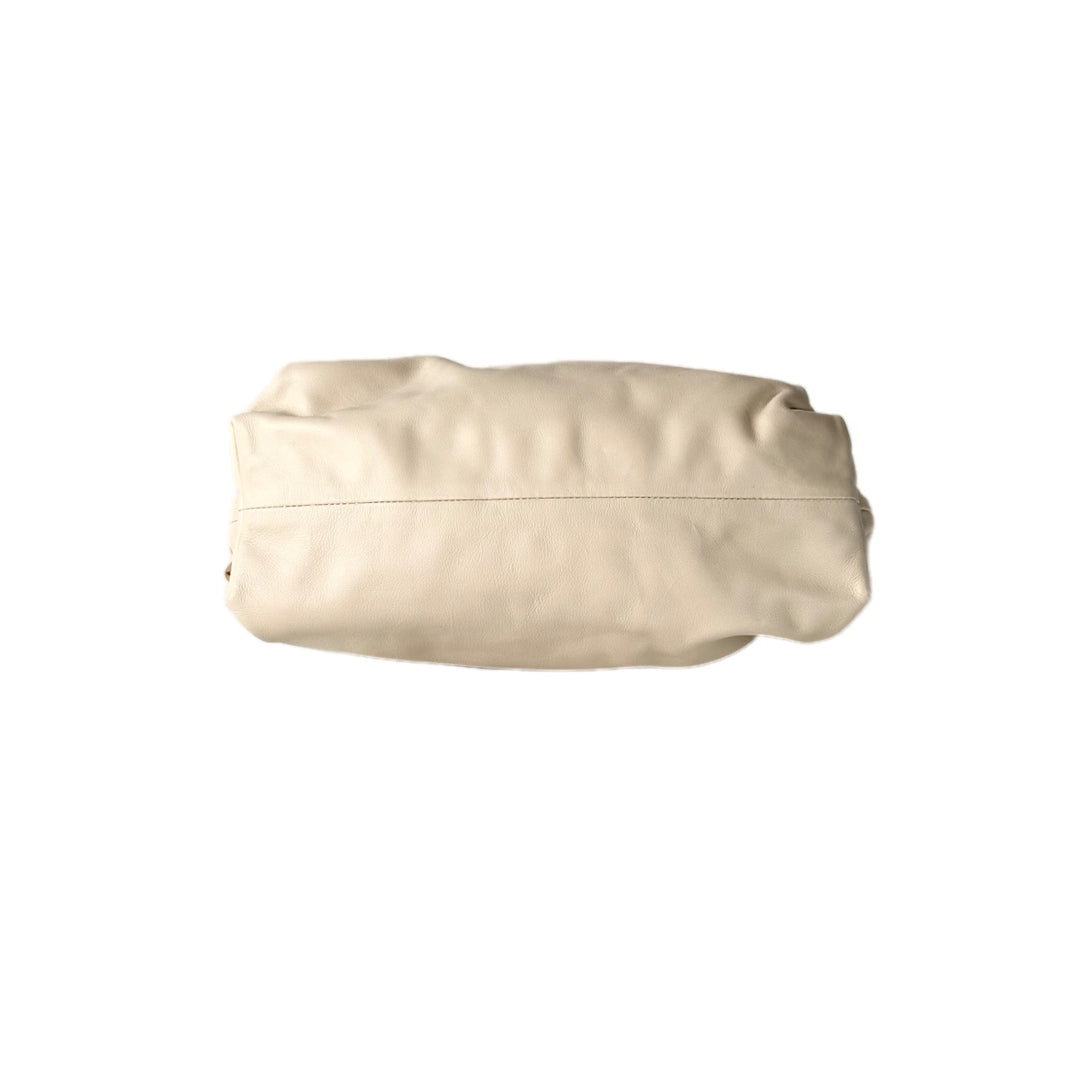 Bottega Veneta Cream The Pouch Medium Chain
