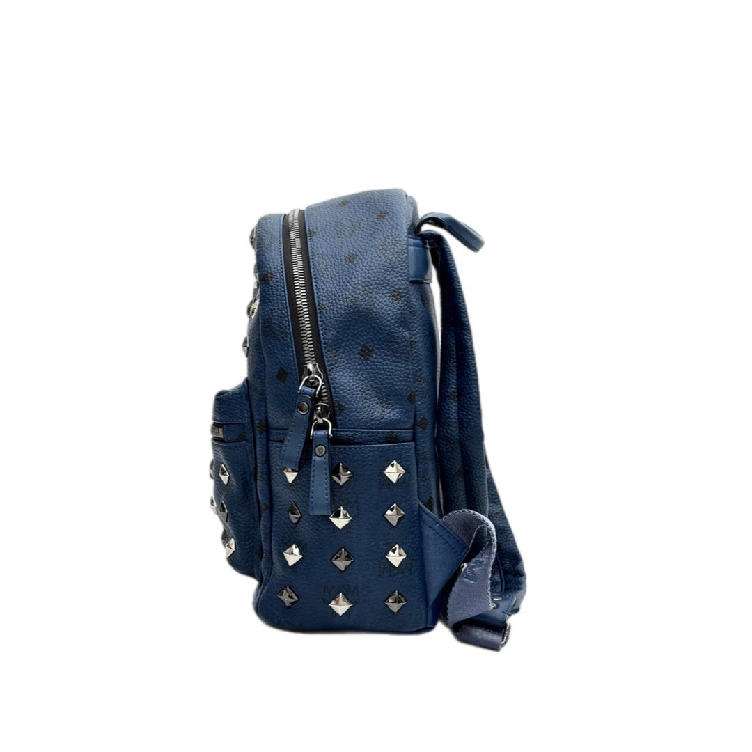 MCM Backpack Small Blue Bag