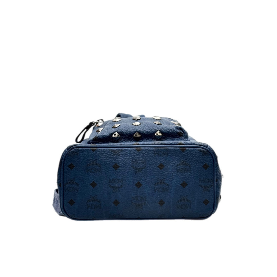 MCM Backpack Small Blue Bag