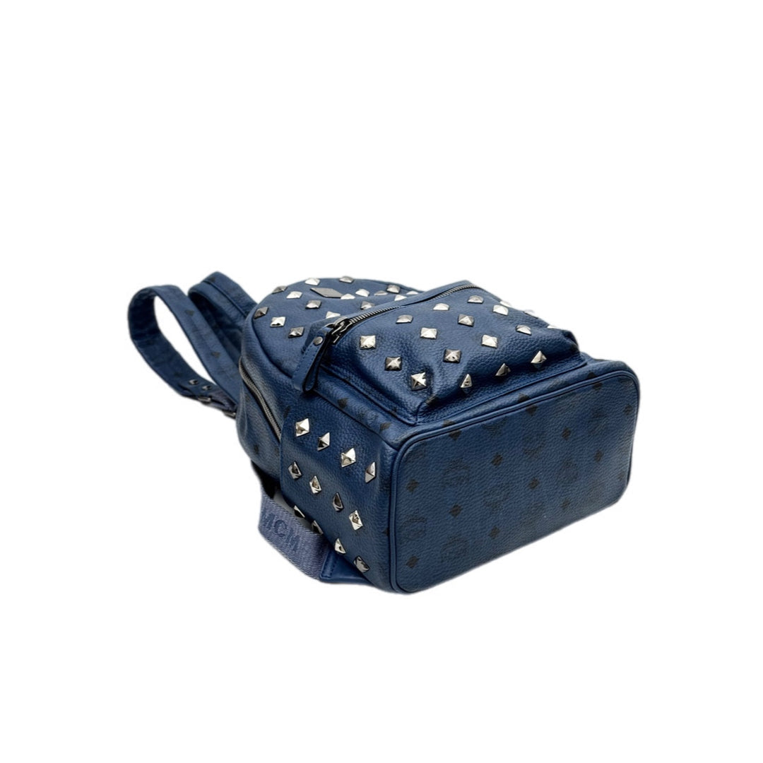 MCM Backpack Small Blue Bag