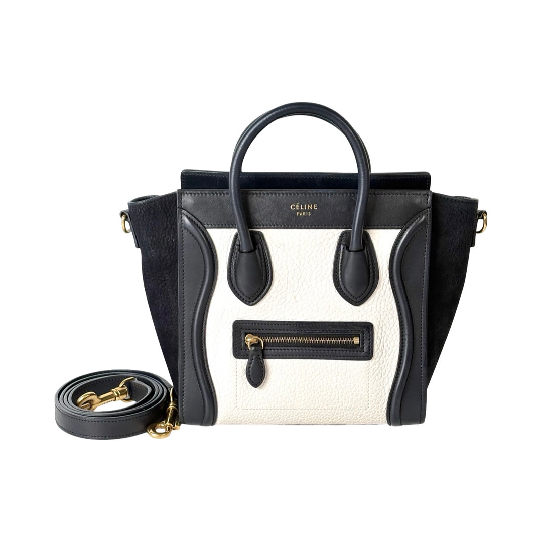 Celine Luggage Nano Calfskin Bag