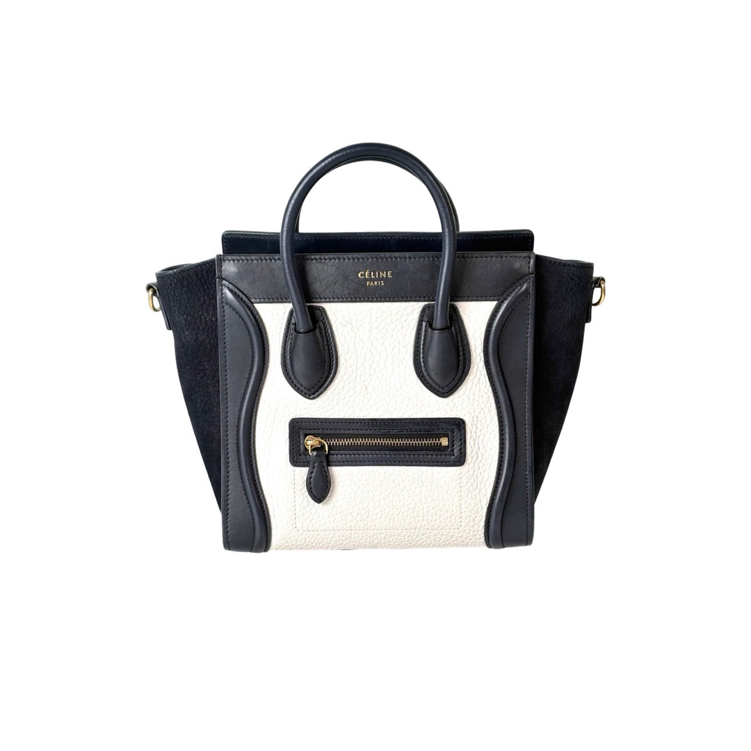 Celine Luggage Nano Calfskin Bag