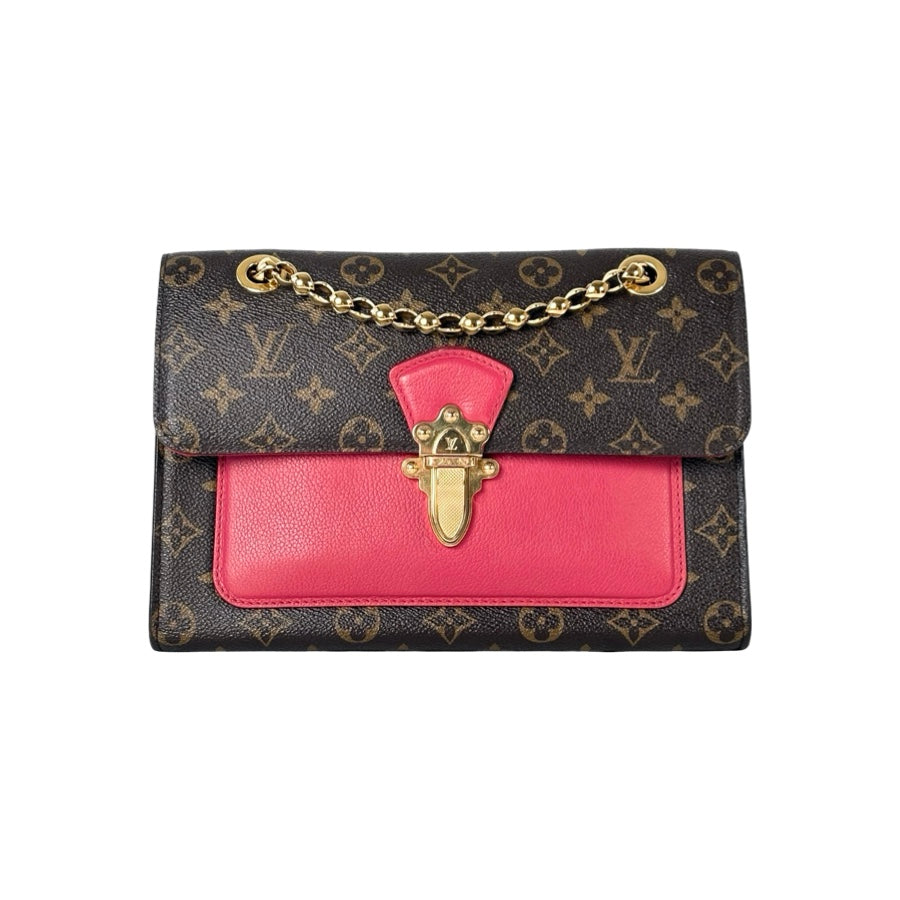 Louis Vuitton Victoire Red/Monogram Bag